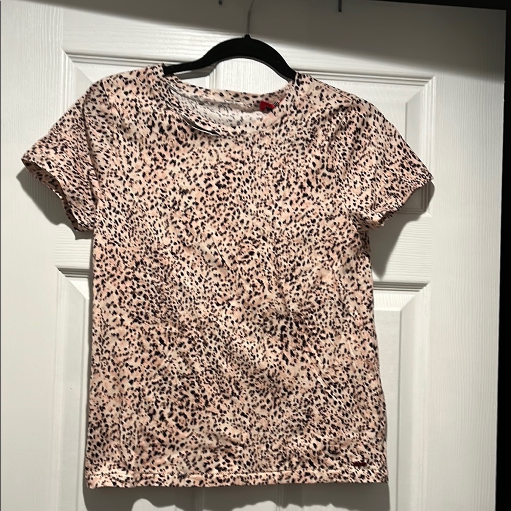 Leopard Print Women's Top